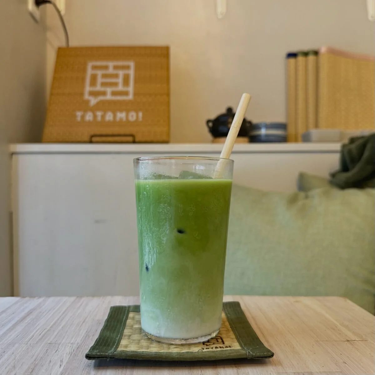 特選抹茶ラテ M